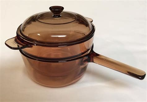 Amazon Corning Visions Vision Ware Amber Piece Double Boiler Sauce