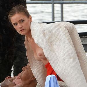 Alicia Agneson Flashes Her Nude Tits In Lake Como 59 Photos Updated