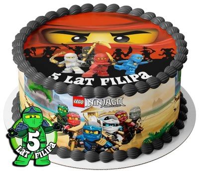 Op Atek Na Tort Lego Ninjago Obwody X Gratis