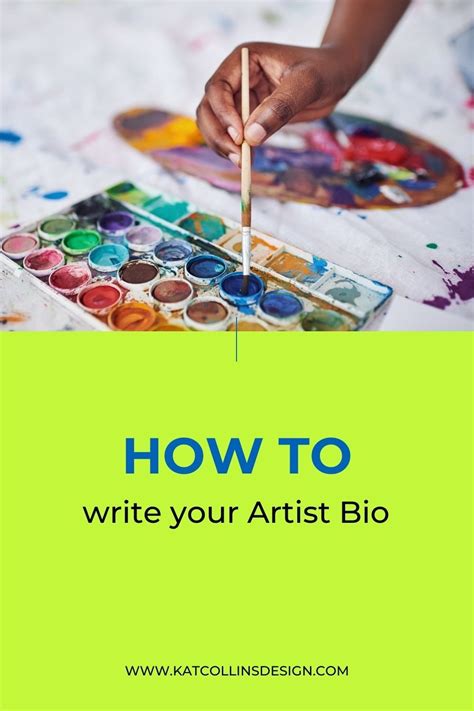 How To Write Your Artist Bio — Kat Collins Design