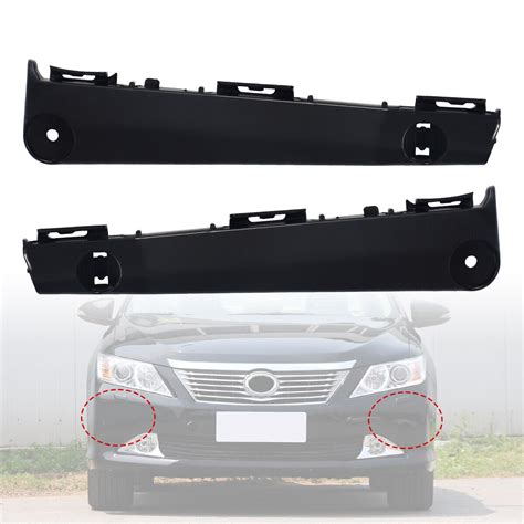 Set Front Bumper Retainer Brackets Lh Rh For Toyota Camry