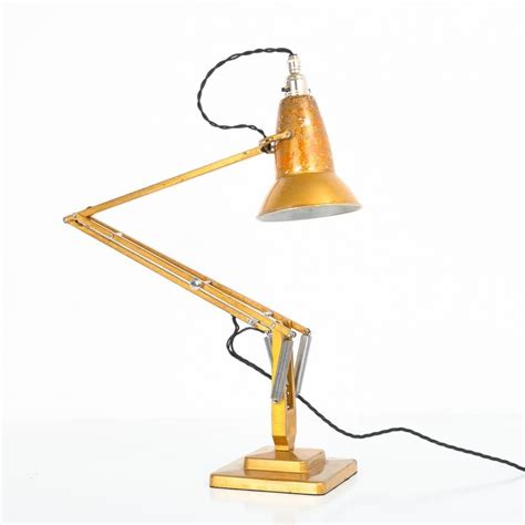 For Sale Early MKII Gold 1227 Anglepoise Lamp By Herbert Terry Vntg