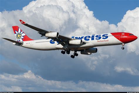 Hb Jmf Edelweiss Air Airbus A Photo By Steven Larson Id