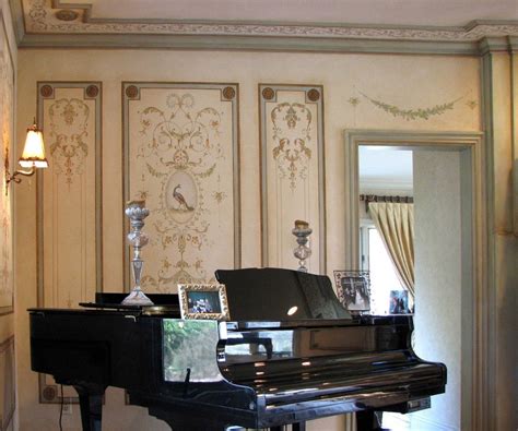 Wall Stencil Versailles Side Panel Lg French Stencils For Classic