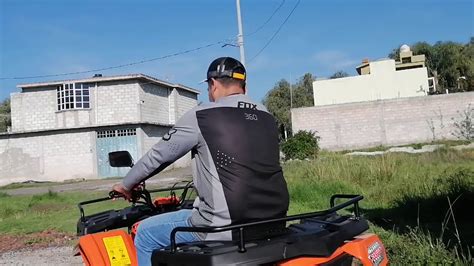 Calando La Cuatrimoto Atv Italika 200 Youtube