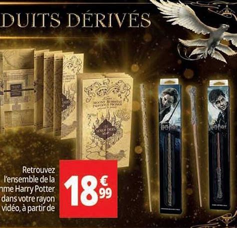 Promo L Ensemble De La Gamme Harry Potter Chez Auchan Icatalogue Fr