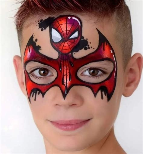 Pin By Isabel Vzqz On Face Painting Superhero Face Painting Face