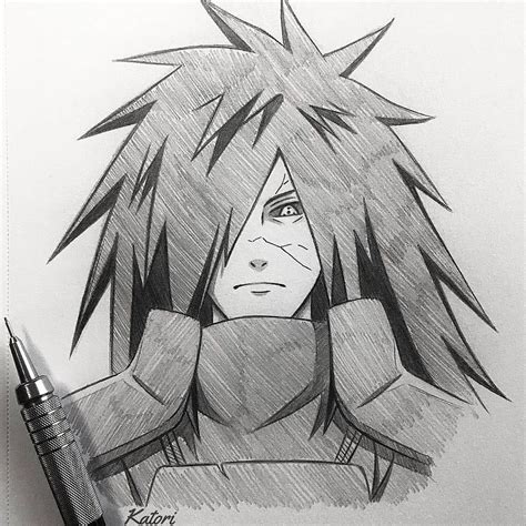 Madara Drawing Madara Art Madara Anime Sketch Cartoon Drawings