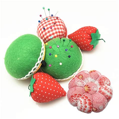 1pc Needle Pin Cushion With Elastic Wrist Belt Diy Handcraft Tool For