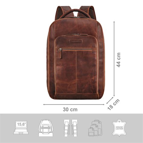 Gustav Vintage Business Backpack Leather Stilord