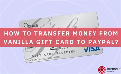 how to transfer money from gift card to paypal
