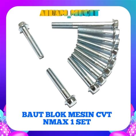 Mesin Nmax Cvt Block Bolts Nmax Engine Block Bolts Nmax Cvt Tub Bolts 1
