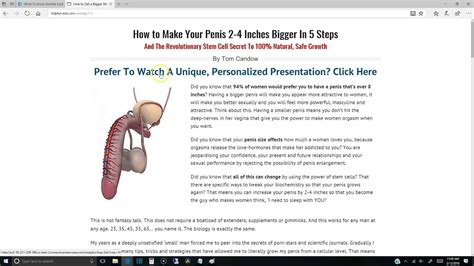 How To Increase Stem Cells Naturally For Penile Growth 3 4 Inches