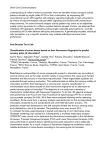 Classification Of Cocoa Beans Based On Their Fluorescent Fingerprint To