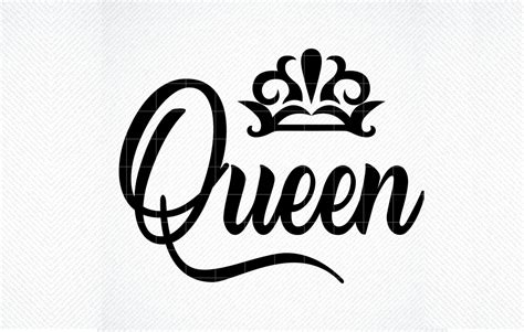 Queen File Queen Quote Cut File Illustration Par Svg Den Creative