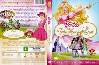 Capas Da Hora Barbie E As Tr S Mosqueteiras