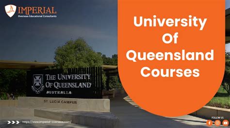 University Of Queensland Courses World Class Academics