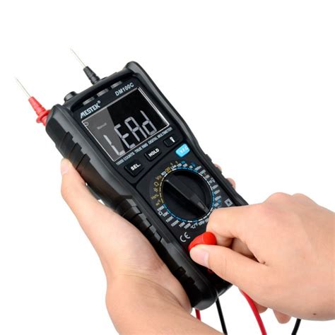 MESTEK DM100 Digital Multimeter Manual Voltage Current Resistance