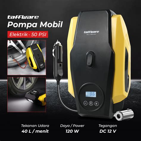 Taffware Inflator Pompa Ban Mobil Elektrik Serba Guna 50 PSI ATJ 1166