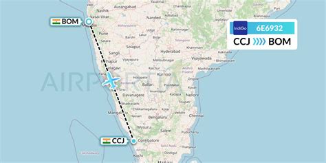 E Flight Status Indigo Airlines Kozhikode To Mumbai Igo