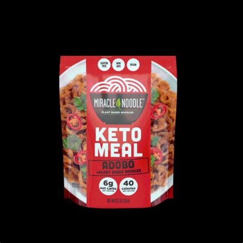 Miracle Noodle Adobo Keto Meal 6 Packs Smiths Food And Drug