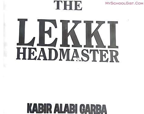 The Lekki Headmaster: Chapter 1 — Dusk...