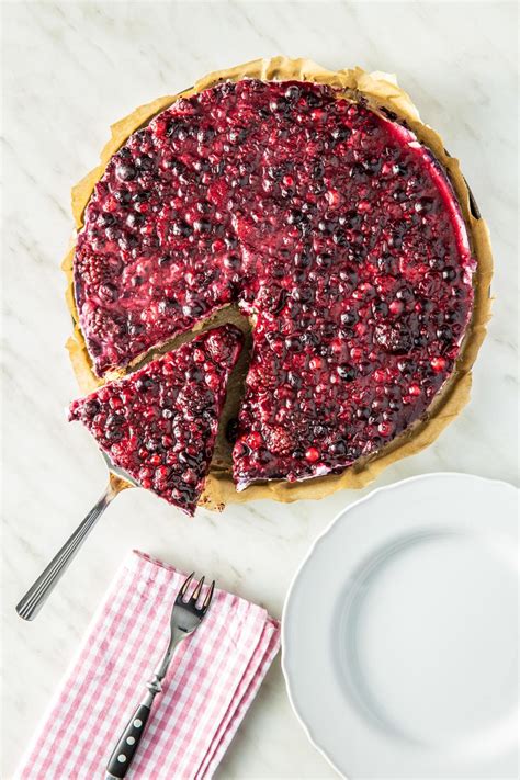 Rote Gr Tze Torte Mit Schmand Himbeer Sahne Torte Sandras Backideen