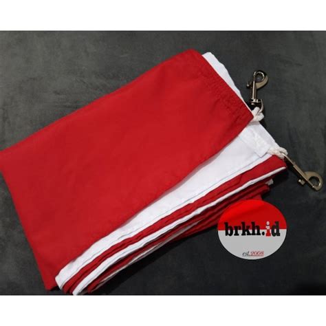 Jual Bendera Merah Putih Katun X Cm Pengait Besi Bendera