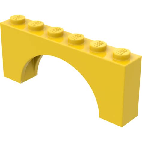 Lego Yellow Arch X X Thick Top And Reinforced Underside