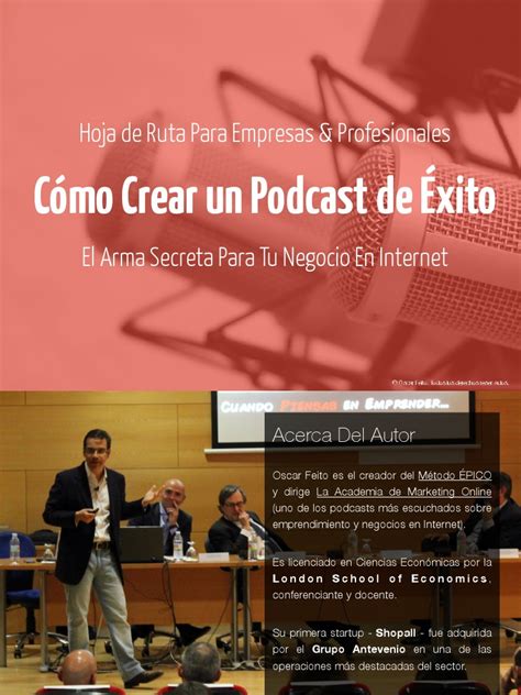 Como Crear Un Podcast De Exito Pdf Podcast Tecnología De Medios