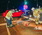 Schwerer Unfall Pkw Linienbus Schwieberdingen