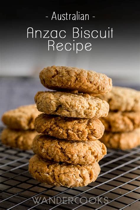 Soft And Chewy Anzac Biscuits Recipe Anzac Biscuits Easy Anzac Biscuits Biscuit Recipe