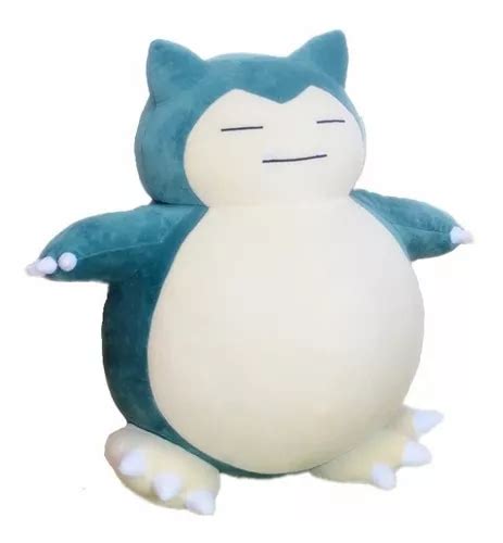 Peluche Pokemon Snorlax Excelente Calidad Bordado 30cm Anime Meses