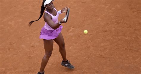 Tennis Wta Tournoi De Rabat Stephens Domine Vera Zvonareva