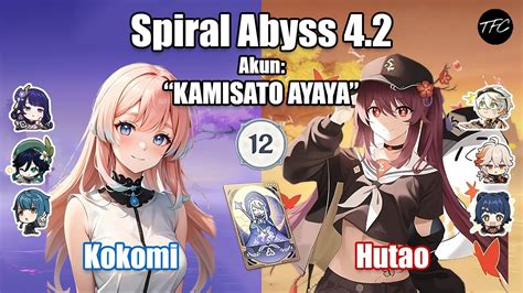 Joki Spiral Abyss Kamisatoayaya Youtube