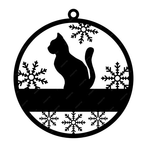 Premium Vector Christmas Ornament Svg For Laser Cut