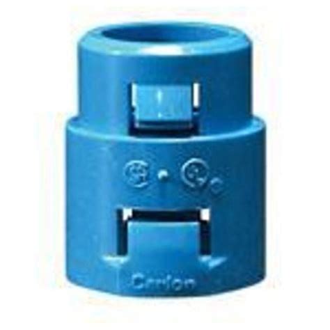 Ent Adapter Male Diameter Snap In Pvc Blue By Carlon A E