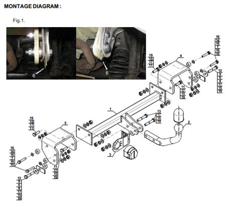 Cygne Col Remorquage Barre Pour Citroen C Pin Bypass