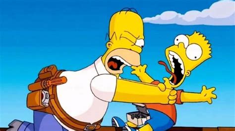 Homero De Los Simpson Ya No Estrangulará A Bart