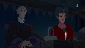 Esmeralda and Frollo | Kiss by AiraChica on DeviantArt