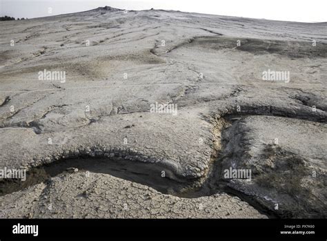 Mud Vulcano Romania Ro Diverse Buzau Stock Photo Alamy