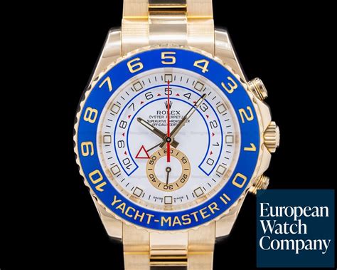 Rolex Yacht Master Ii K Yellow Gold European