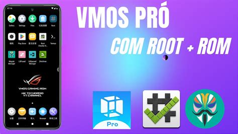 Como Instalar O Vmos Pro Rom Root Permanente No Android 11 12 13 E 14