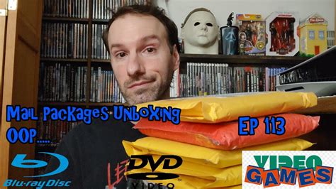 Mail Packages Unboxing Oop Blu Rays Dvds Video Games Episode Movie