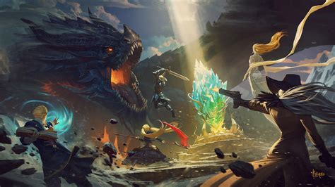 Fantasy War Background