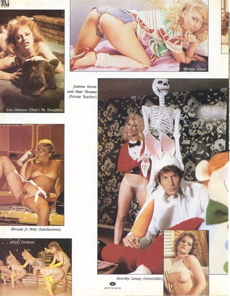 HUSTLER MAG PORNSTARS SEKAFANXXX COLLECTION HEVG 6 1989 025 Porn Pic