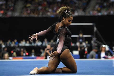 Jordan Chiles Impresses - Posts Top All-Around Score At Winter Cup ...