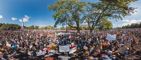 Manifestation pour le climat à Montréal Septembre 2019 Photo 360 Tours