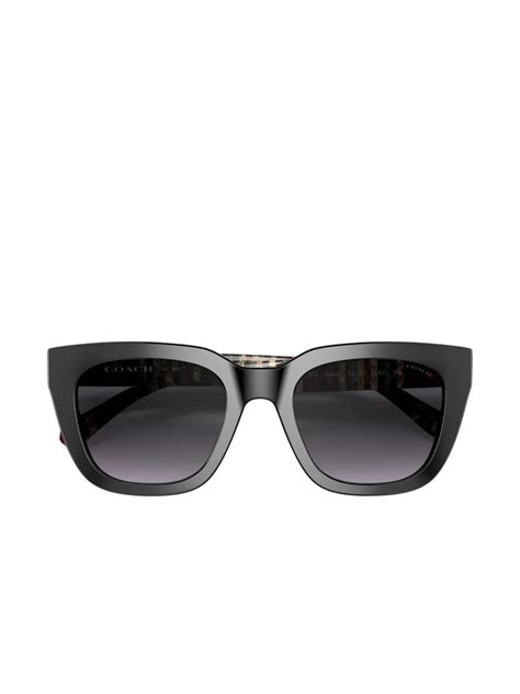 Coach Women's Black Soft Square Sunglasses – Balilene