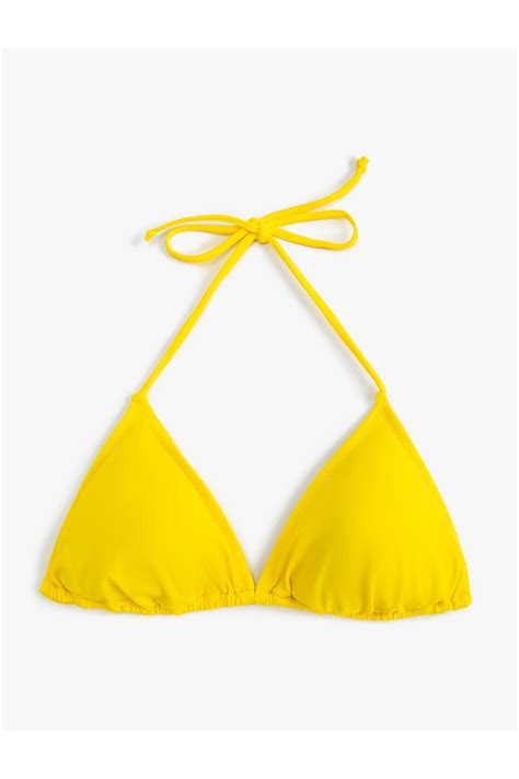 Koton Üçgen Bikini Üstü Basic Fiyatı Yorumları Trendyol